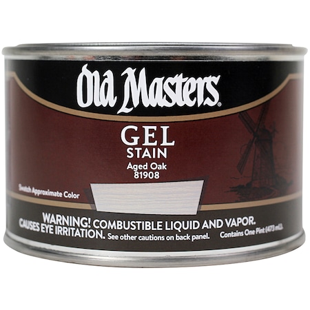 Old Masters 1 Pt Aged Oak Oil-Based Gel Stain 81908